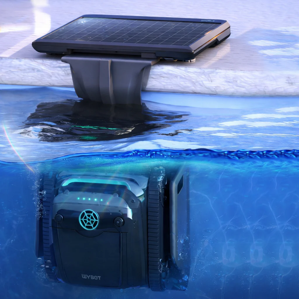 Robot S2 recharge solaire de Wybot sans fil pour piscines creusées - Image 2