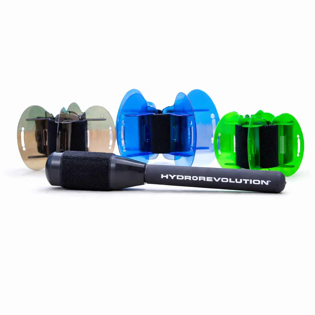 Raquette d’entraînement aquatique AquaLogix Hydrorevolution – 3 niveaux de résistance
