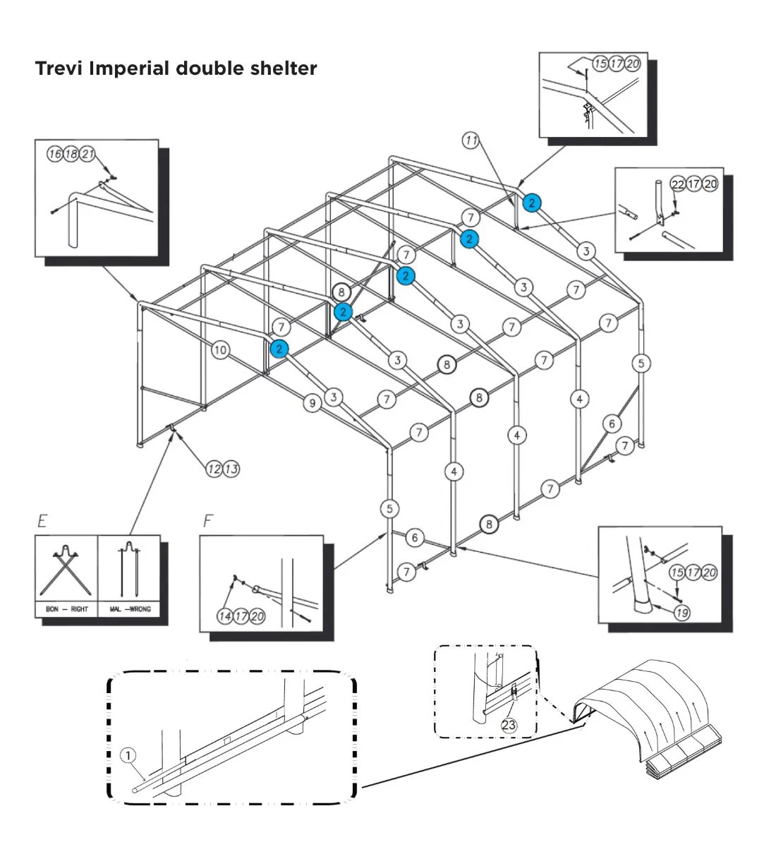 # 2 Centre arche 18’ - Image 2