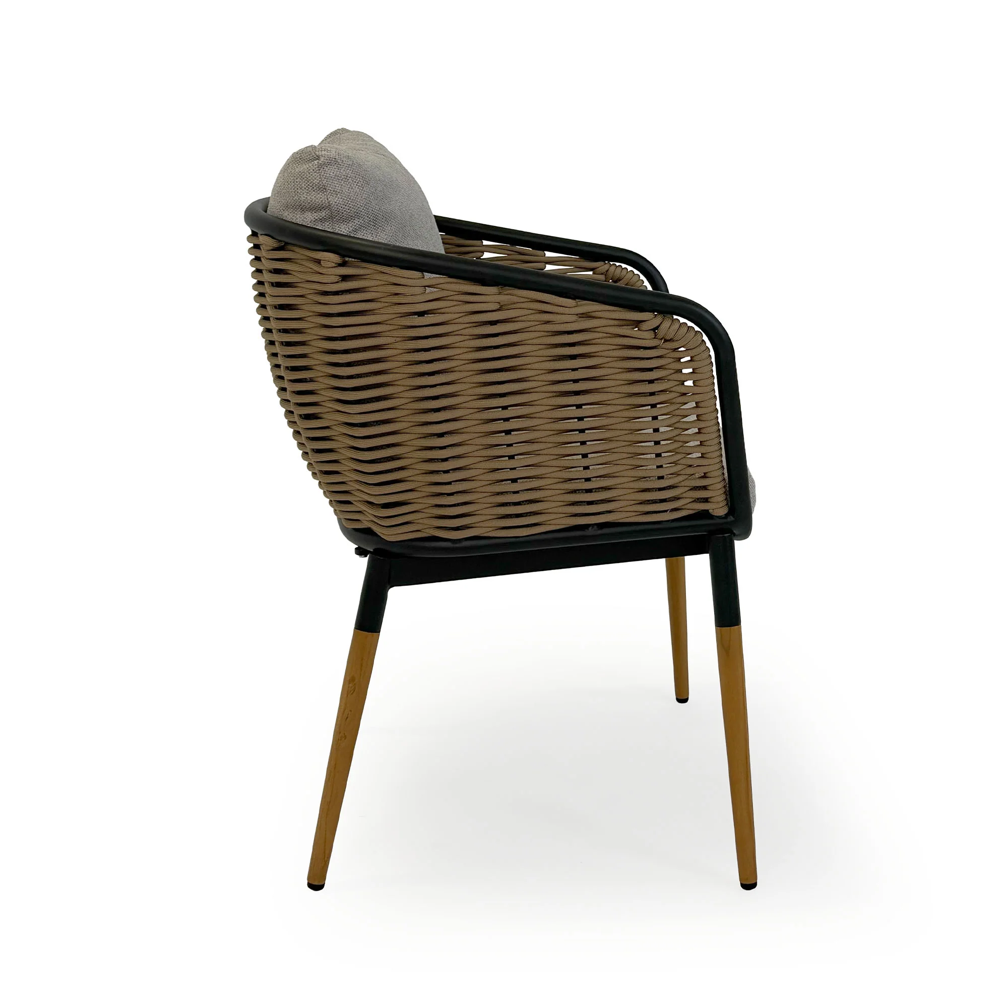 Ensemble de 2 chaises à dîner Rococo - Image 3