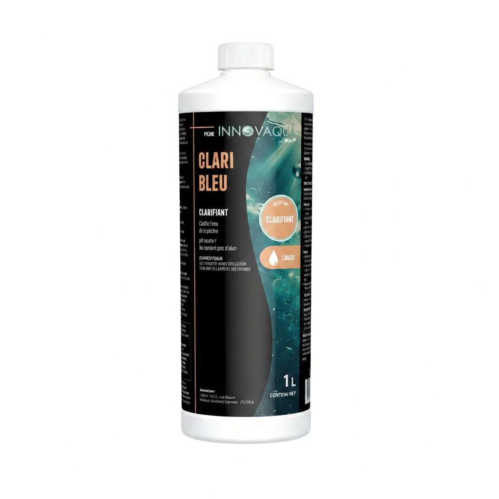Clarifiant liquide pour piscine - Clarifiant bleu - Image 2