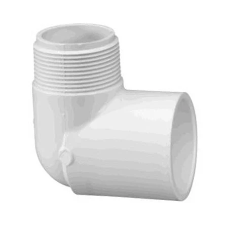 Coude en pvc 1 1/2''