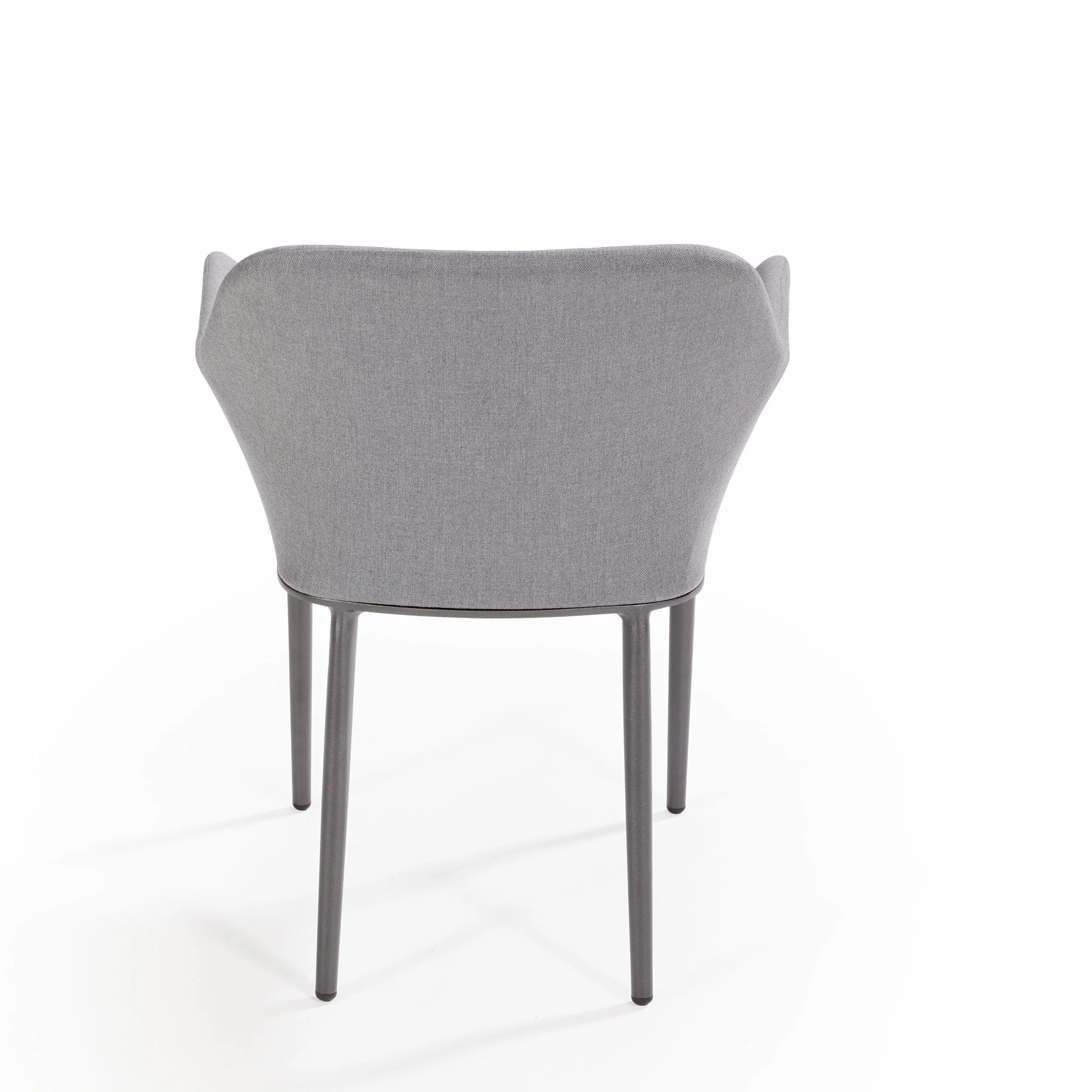 ENSEMBLE DINER ARUBA 36'' GRISE + 2 CHAISES VALENCE - Image 3