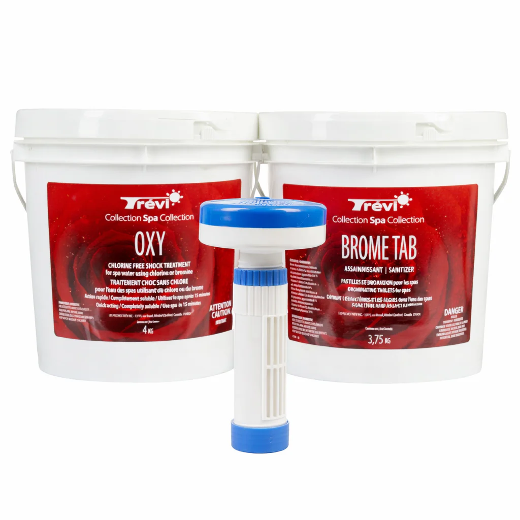 Ensemble essentiel de brome pour le spa