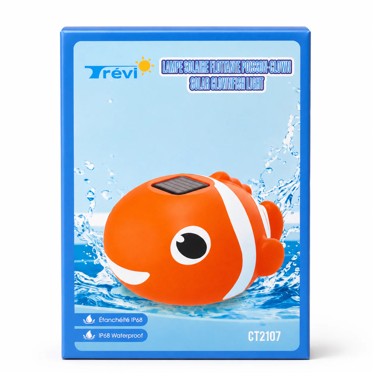 Lumière solaire flottante Poisson-Clown Nemo pour piscine - CT2107 - Image 3