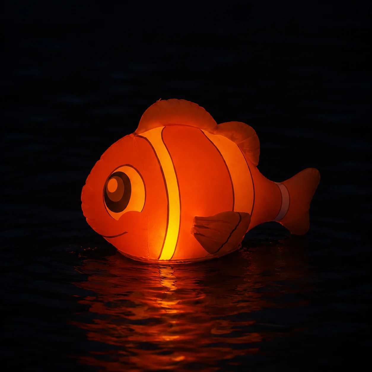 Lampe solaire gonflable en forme de Nemo pour piscine et spa - CT253 - Image 2