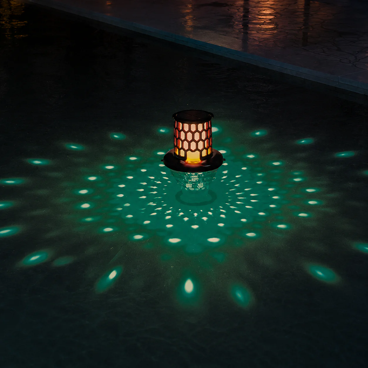 Lumière solaire flottante décorative pour piscine et soa - CT2517 - Image 2