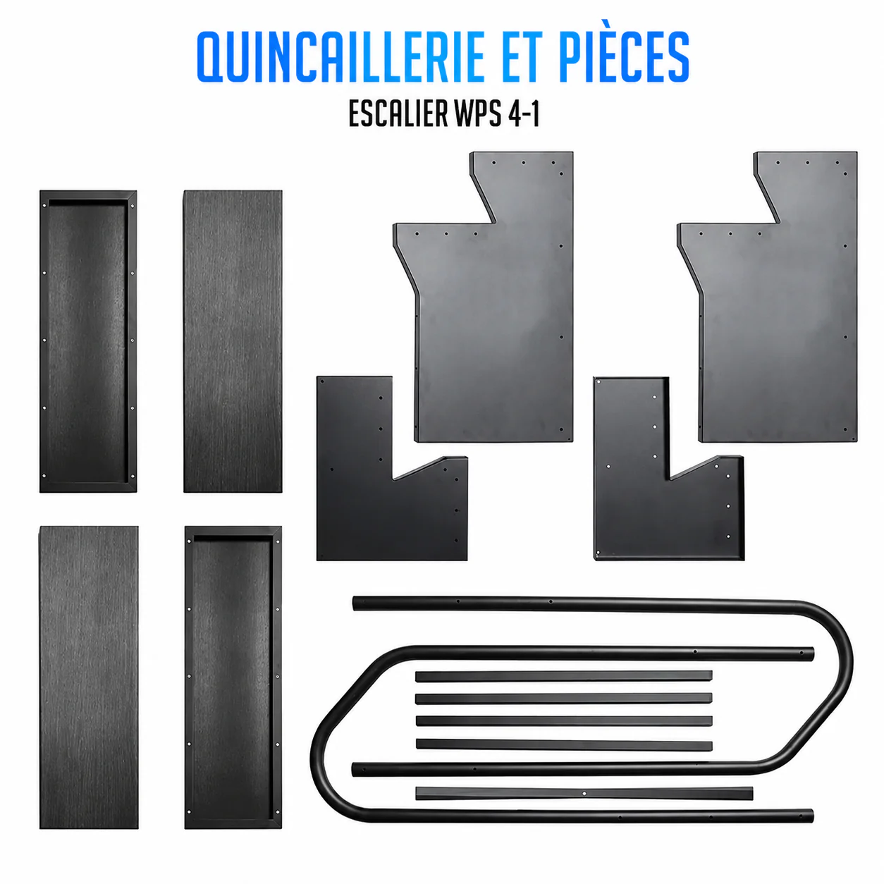 Marche de spa de nage antidérapante à 4 niveaux - WPS 4-1 - Image 6