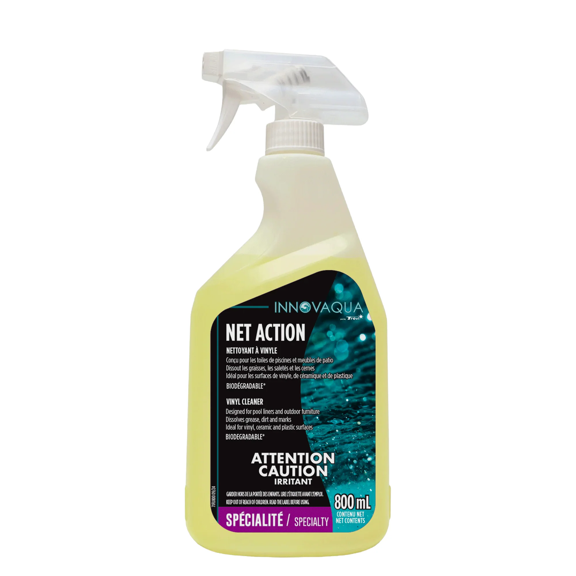 Nettoyant tout usage pour piscine et meuble - Net action 800 ml
