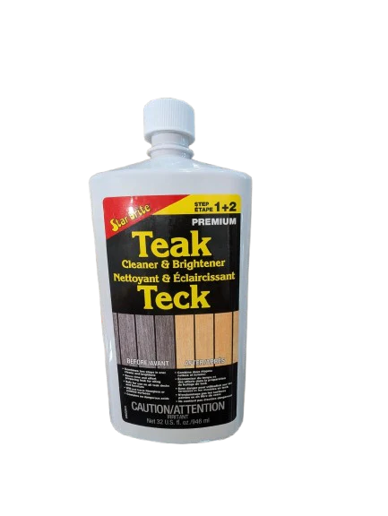 Nettoyant et éclaircissant pour mobilier en teck