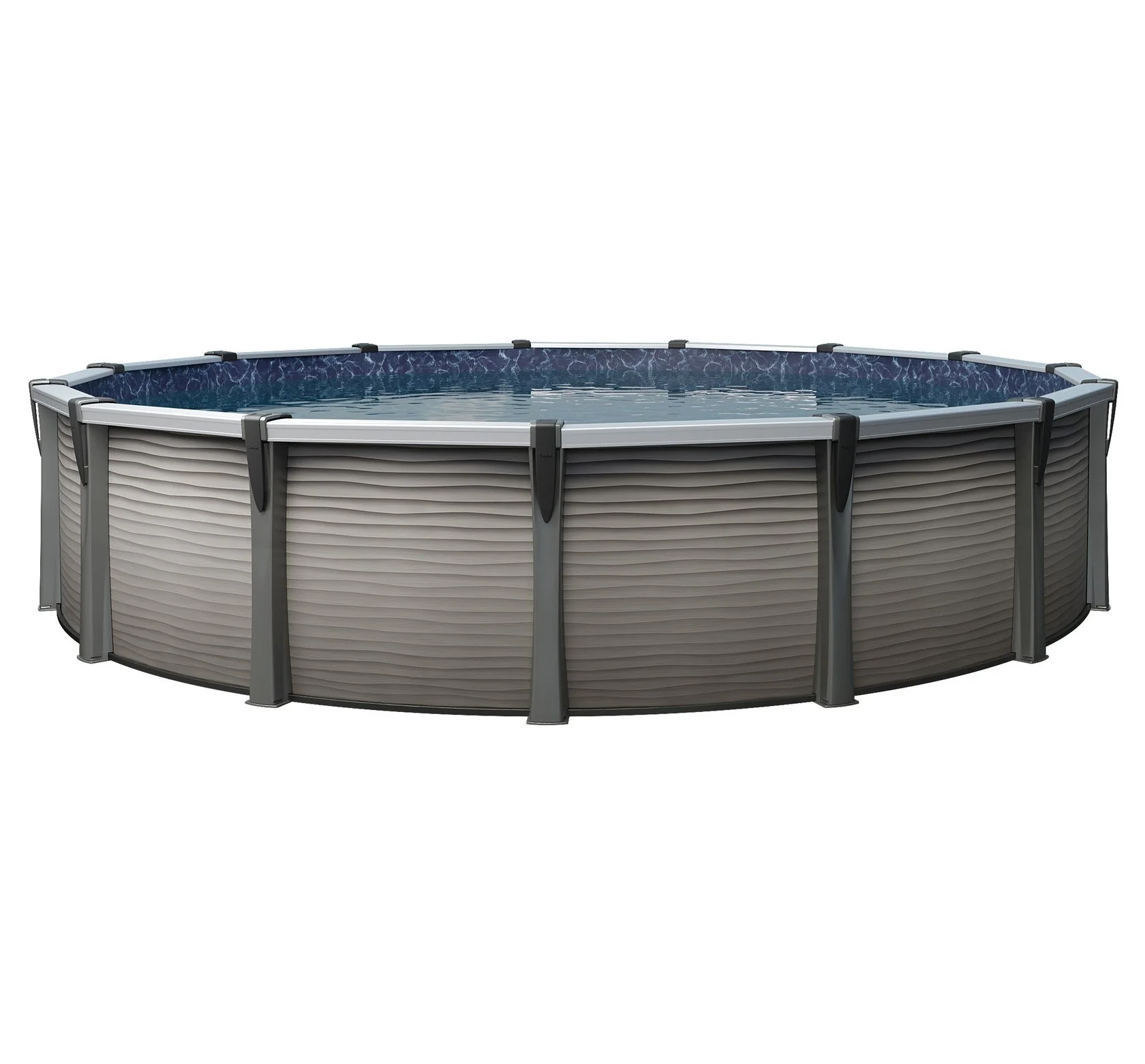 Piscine hors terre Alumi 12' avec installation