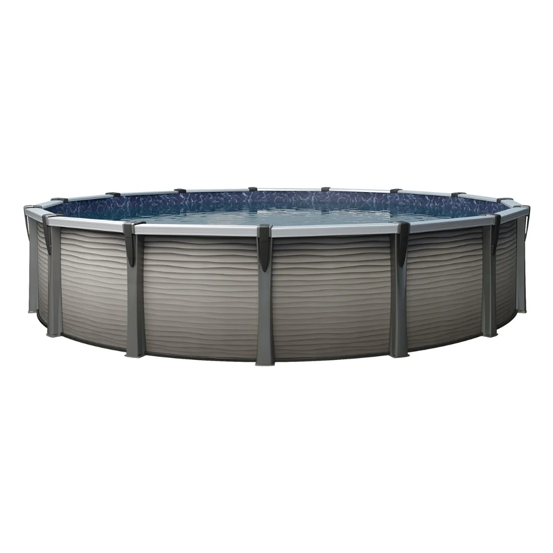 Piscine hors terre Alumi 18' avec installation - Toile FONTANA - Image 2
