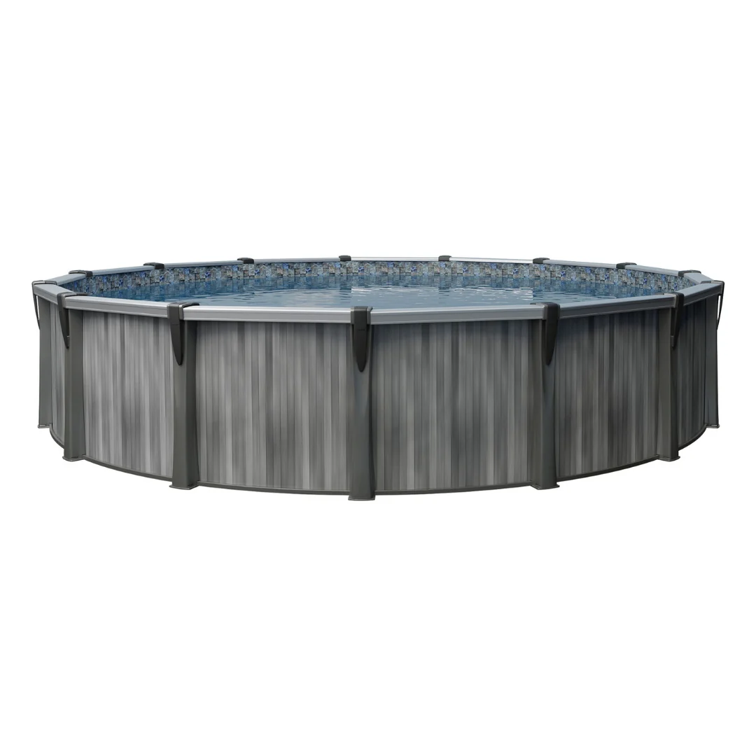Piscine hors terre Solaris 12' avec installation - Toile FONTANA - Image 2