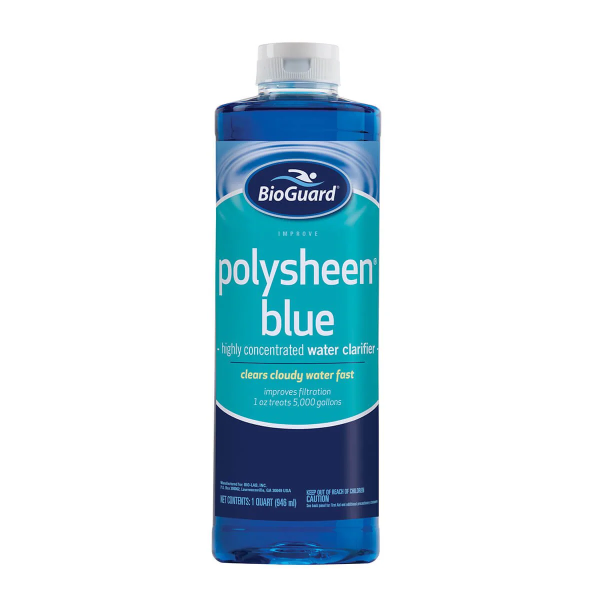 Clarifiant liquide pour piscine - Polysheen blue