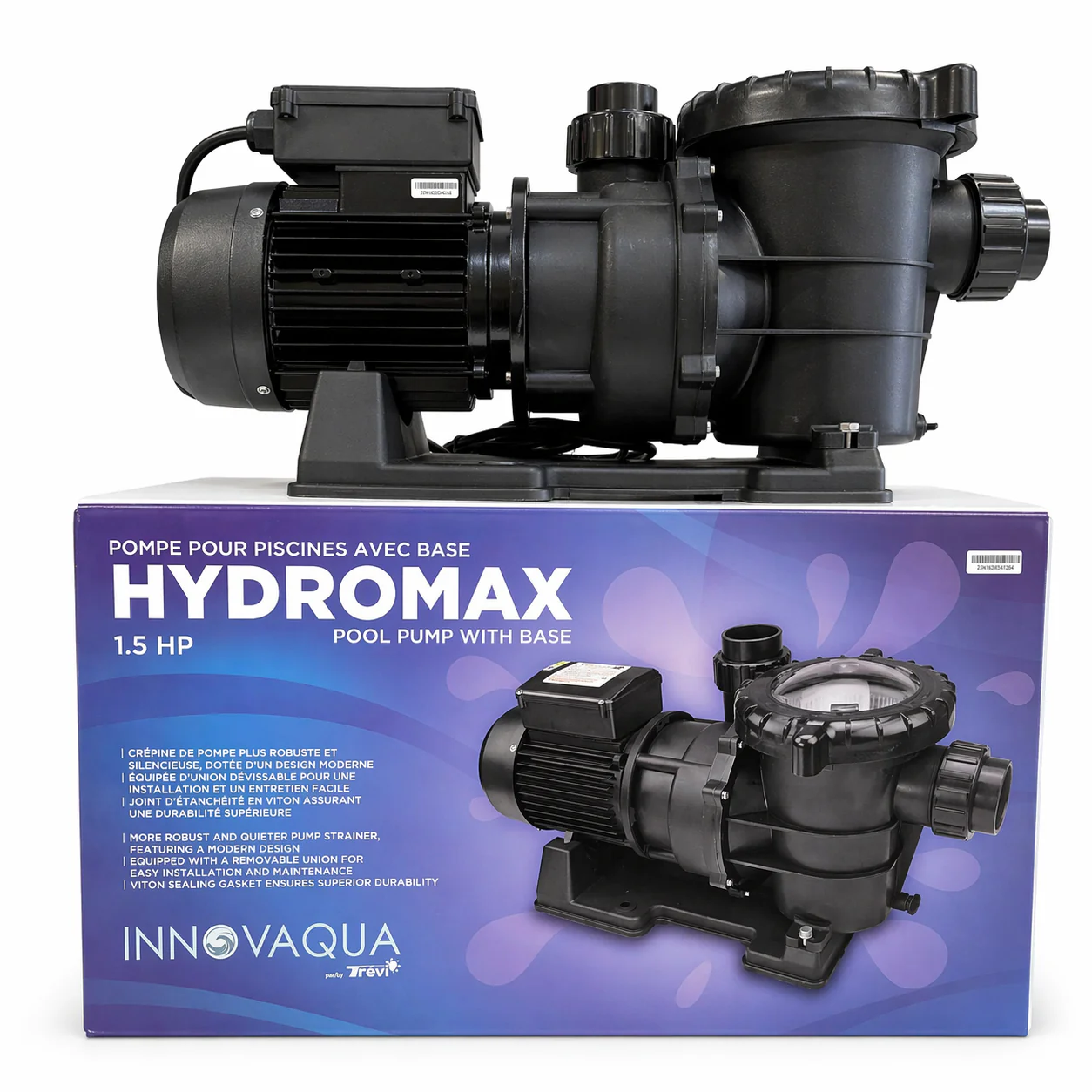 Pompe Innovaqua de piscine hors terre - Hydromax 1.5 HP STP150 - Image 4