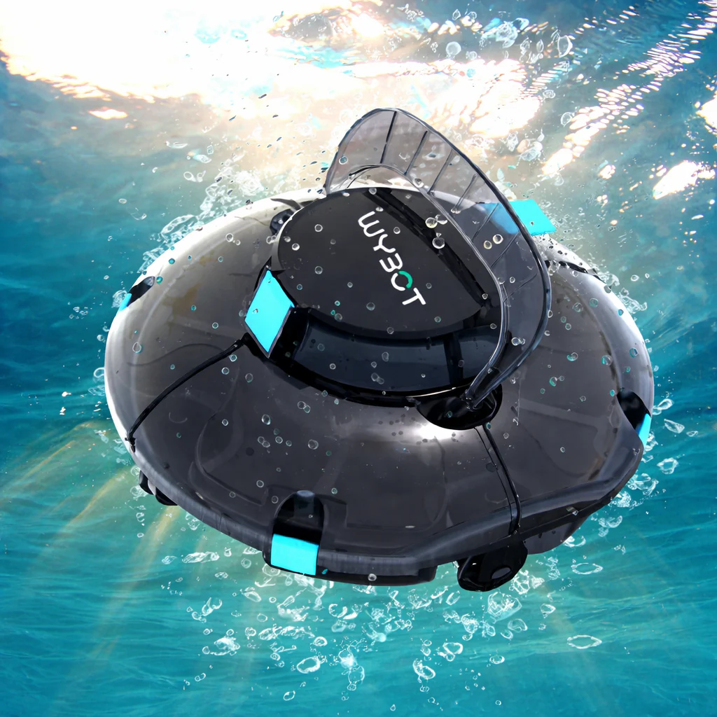 Robot Hyson 200 de Wybot sans fil pour piscines hors terre - Image 2