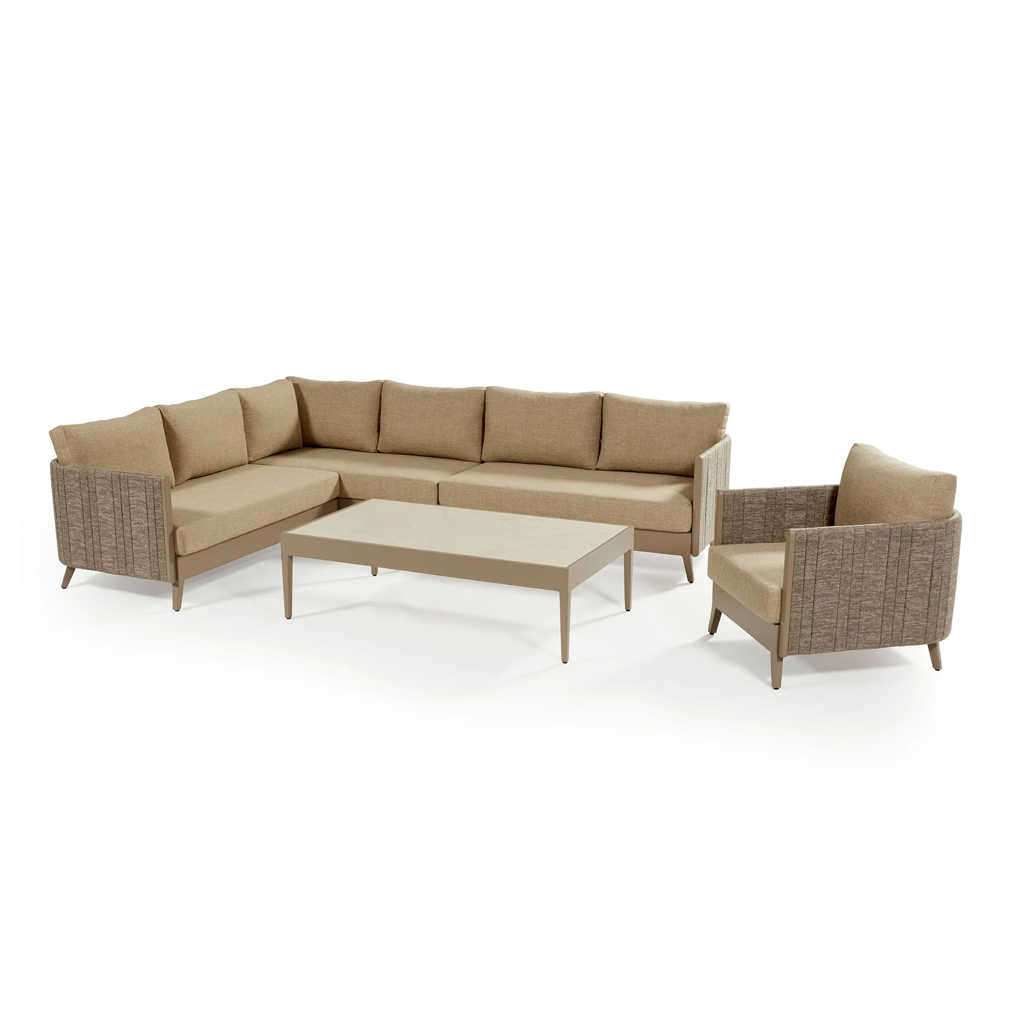 Sectionnel Madagascar avec 1 fauteuil
