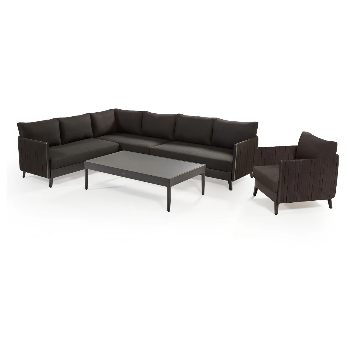 Sectionnel Madagascar avec fauteuil