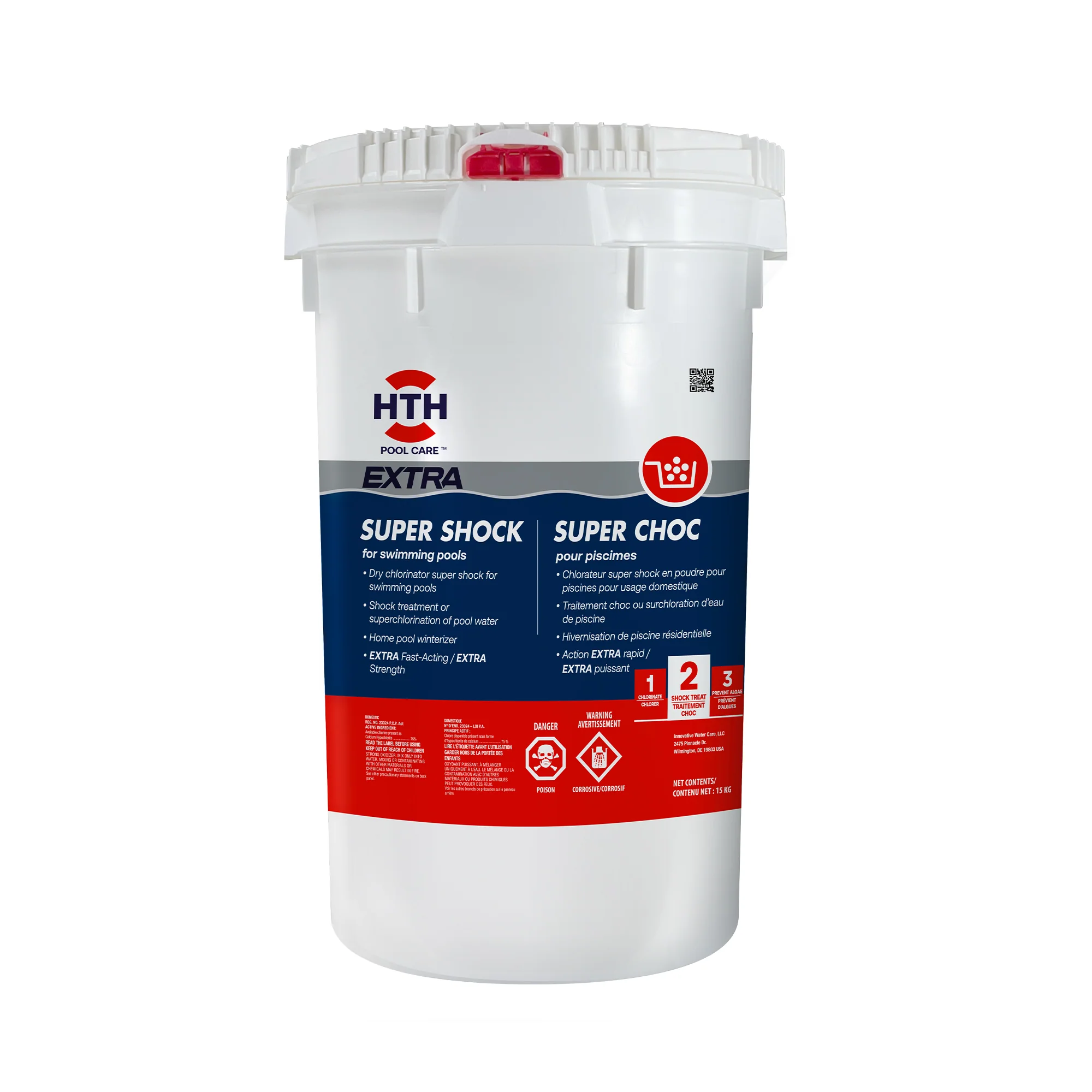 Traitement de choc pour piscine - Super choc HTH Extra - Image 2