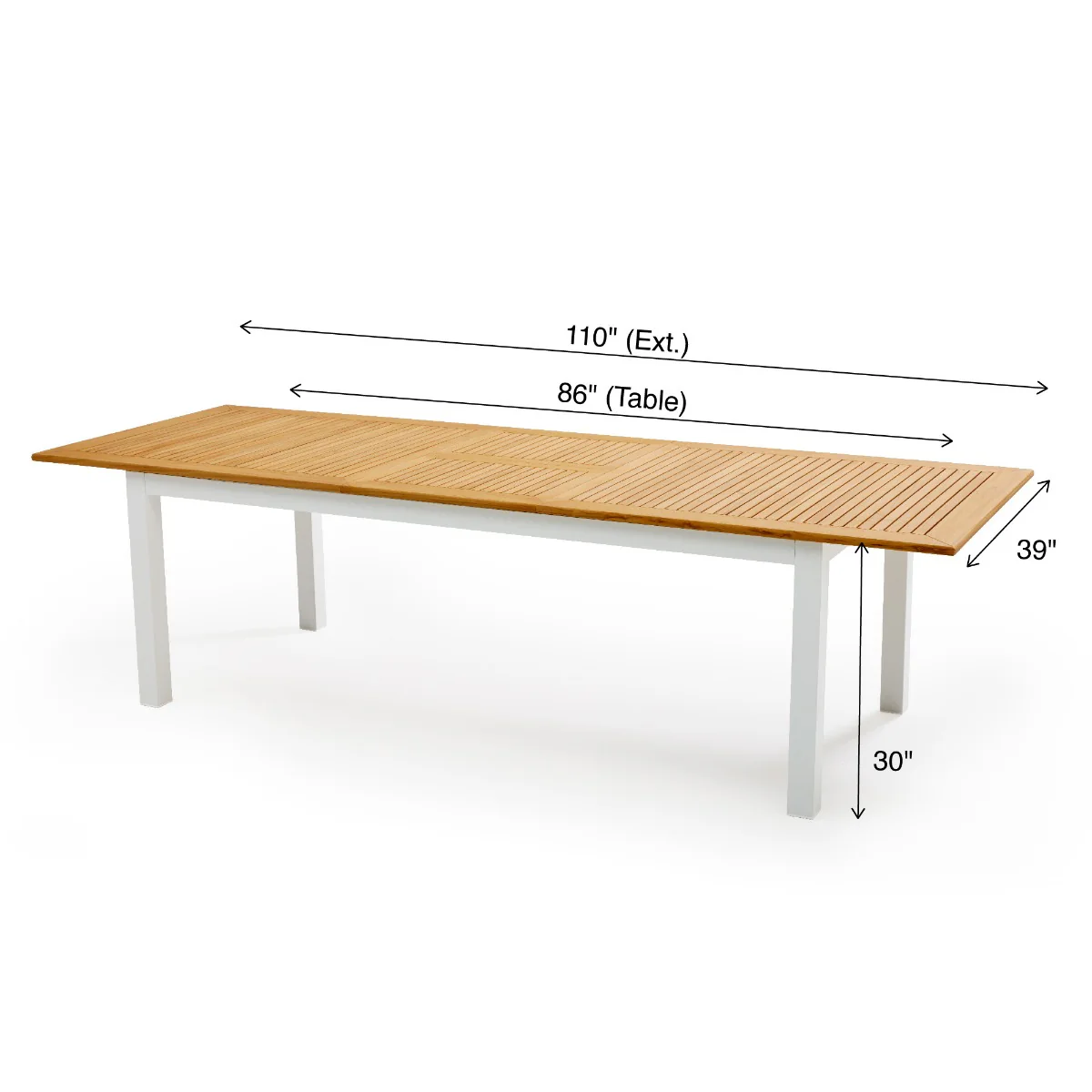 Table Ă dĂźner Miami Teck - Image 10