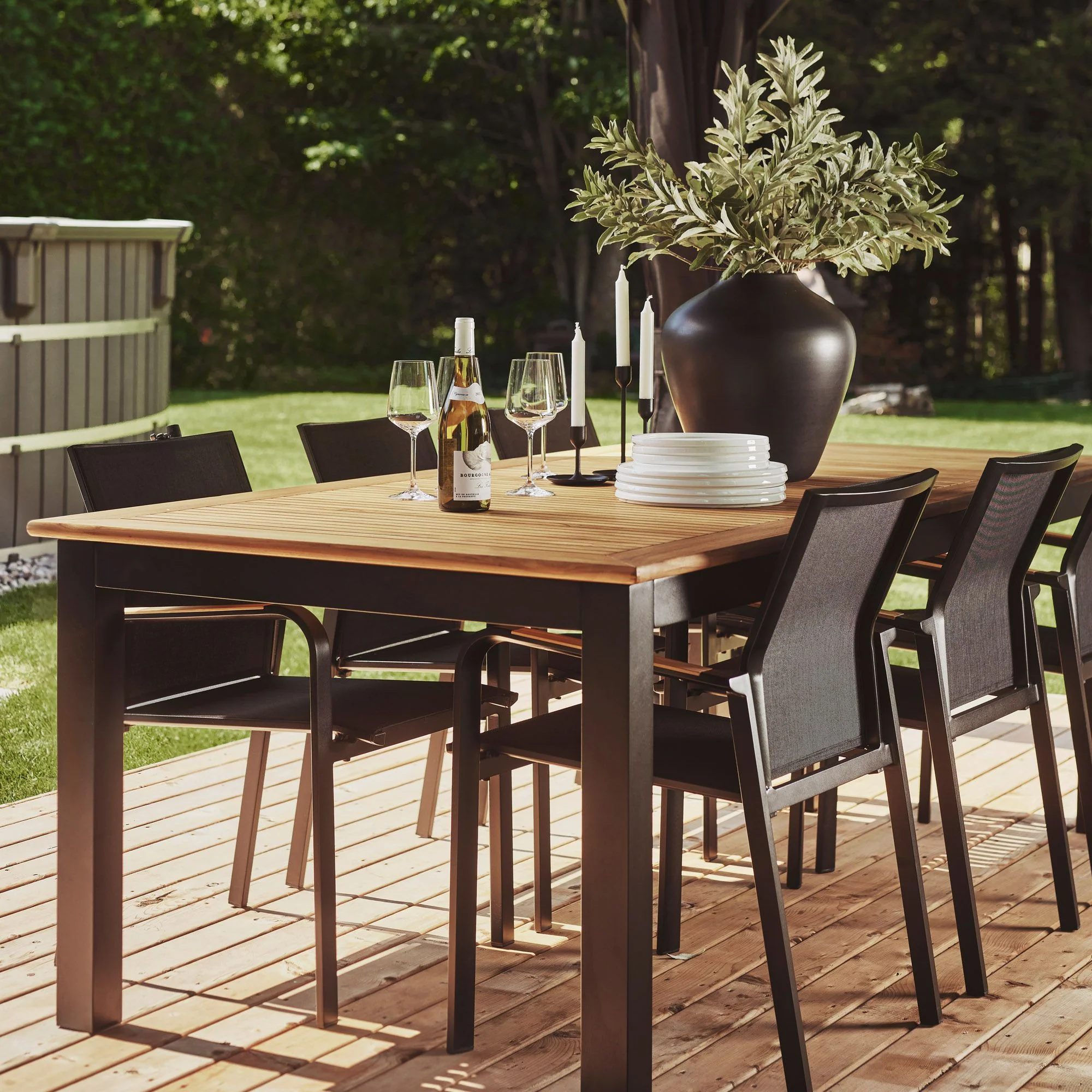 Table Ă dĂźner Miami Teck - Image 8