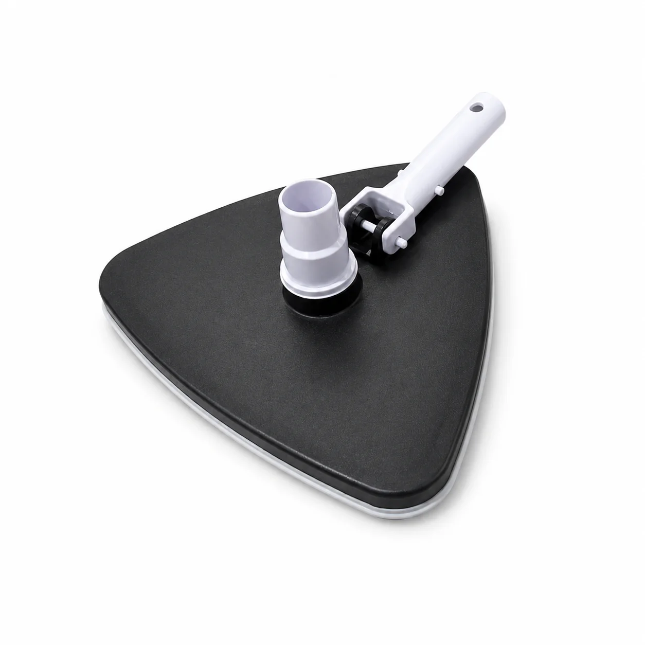 Tête de balayeuse triangulaire noir avec adaptateur pivotant - ACM1BLK