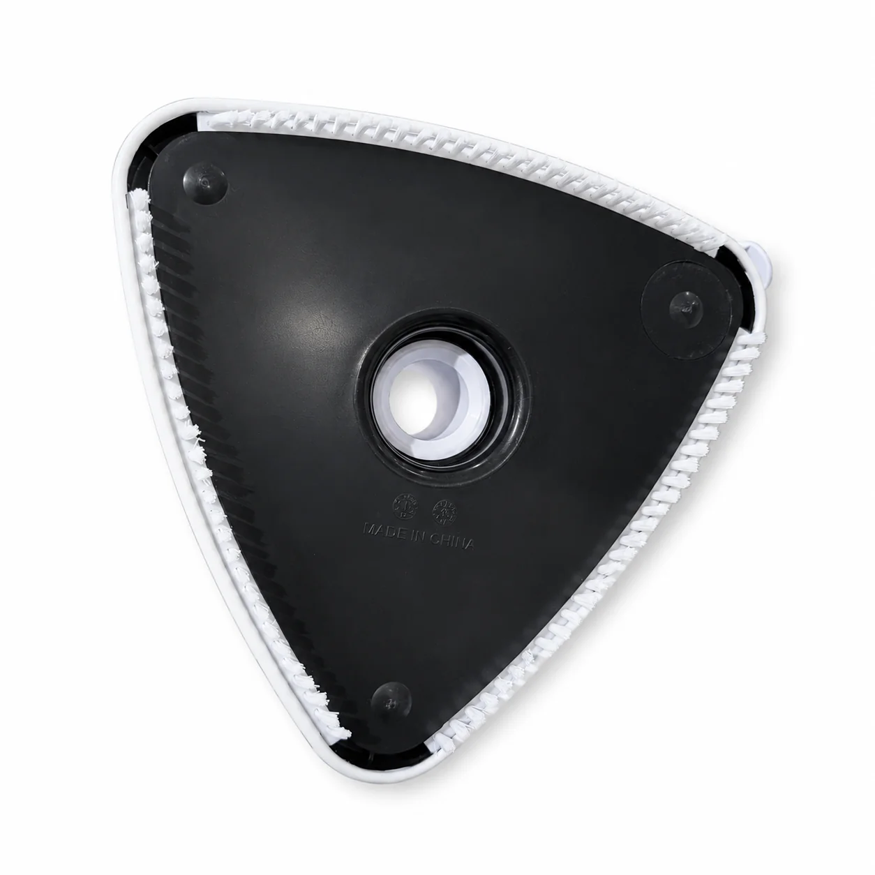 Tête de balayeuse triangulaire noir avec adaptateur pivotant - ACM1BLK - Image 2