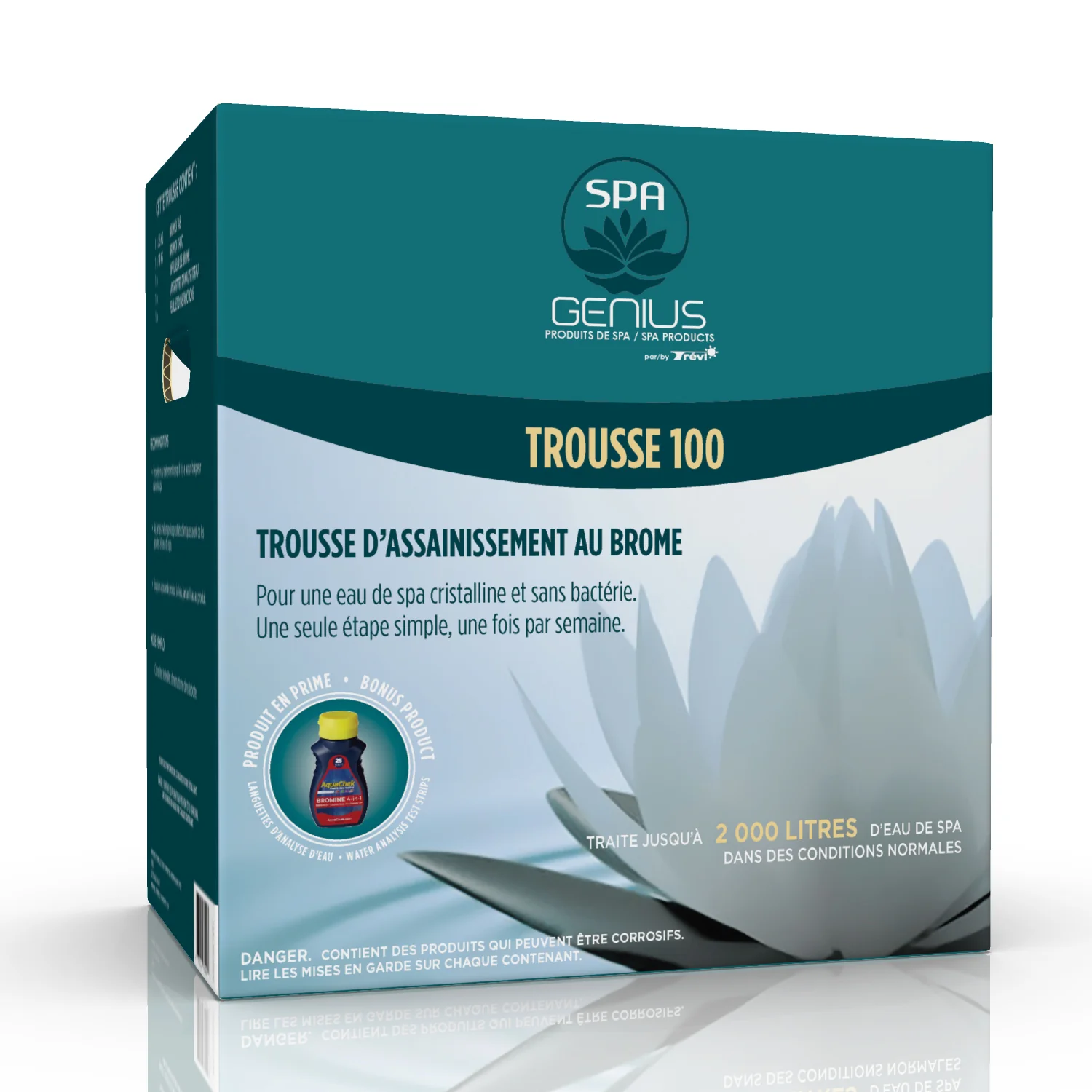Trousse d'entretien au brome pour spa - Trousse 100